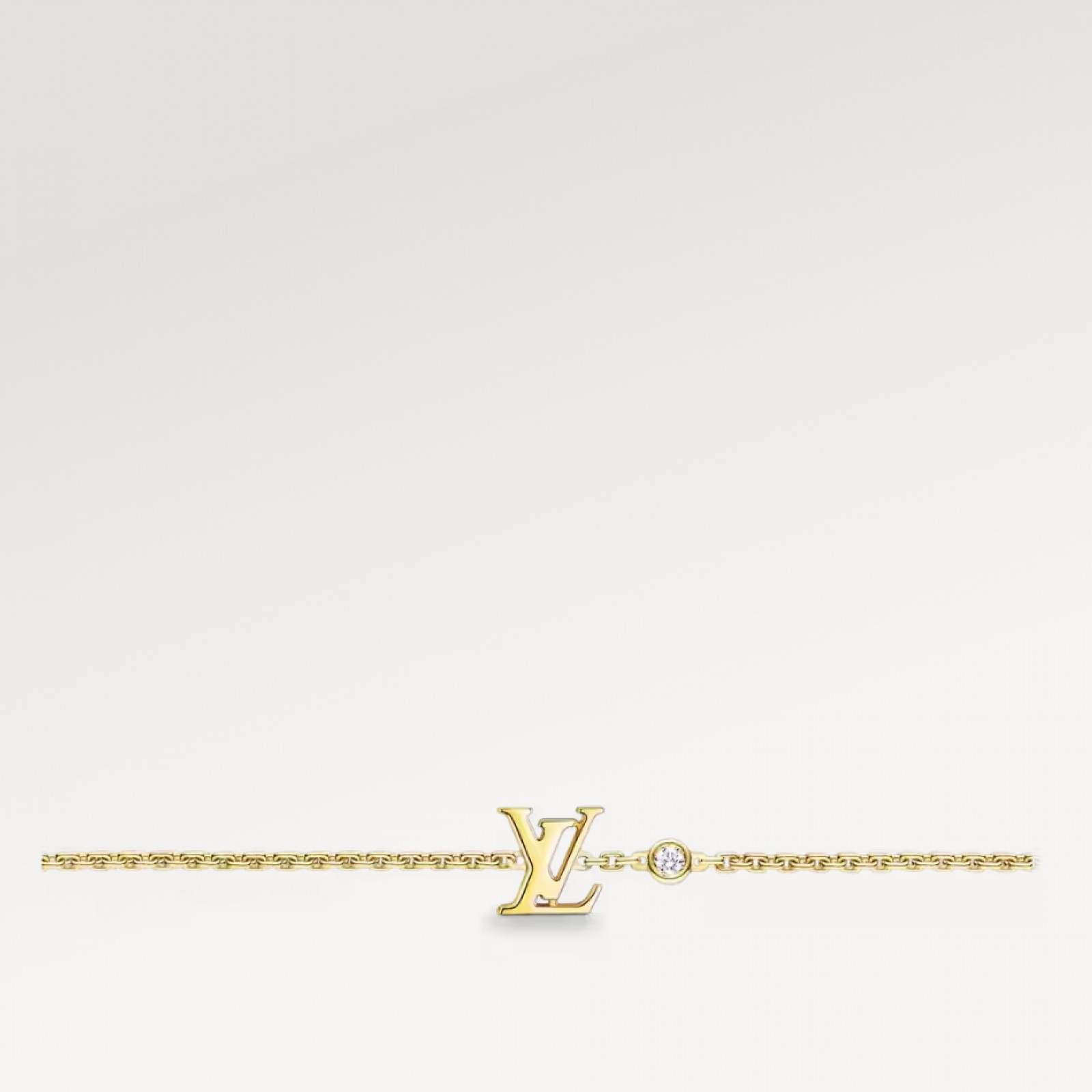 Idylle Blossom LV Bracelet, Yellow gold and diamond