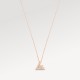 LV Volt One Small Pendant, Pink Gold And Diamond