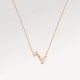 LV Volt Upside Down Pendant, Pink Gold