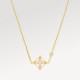 Idylle Blossom Pendant, Yellow Gold And Diamonds