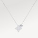 LV Diamonds Double Pendant, Round Brilliant cut