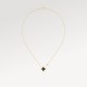 Color Blossom Bb Star Pendant, Yellow Gold, Onyx And Diamond