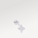 LV Diamonds Double Stud, Round Brilliant cut - per unit