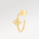 Idylle Blossom Small Hoop, Yellow Gold And Diamond - Per Unit