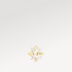 Idylle Blossom Reversible Stud, Yellow And White Gold And Diamond - Per Unit