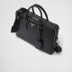 Saffiano leather briefcase