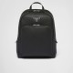 Saffiano leather backpack