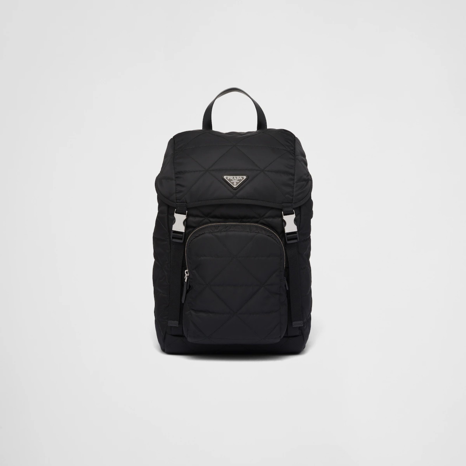 Re-Nylon backpack with topstitching