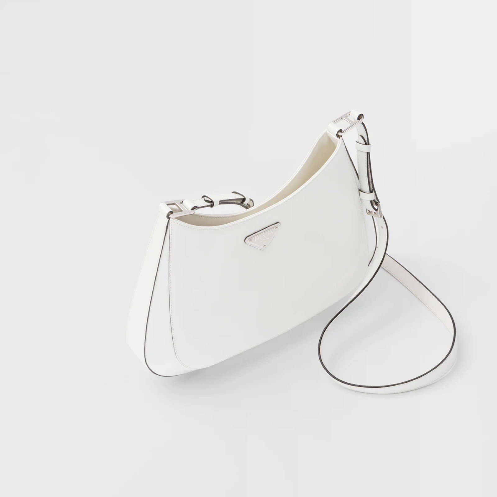 Prada Cleo brushed leather shoulder bag