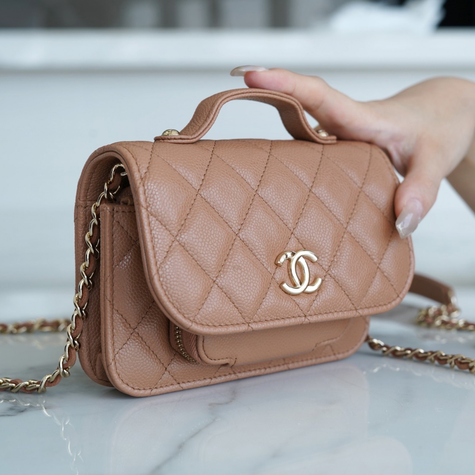 CHANEL SMALL BUSINESS AFFINITY FLAP BAG