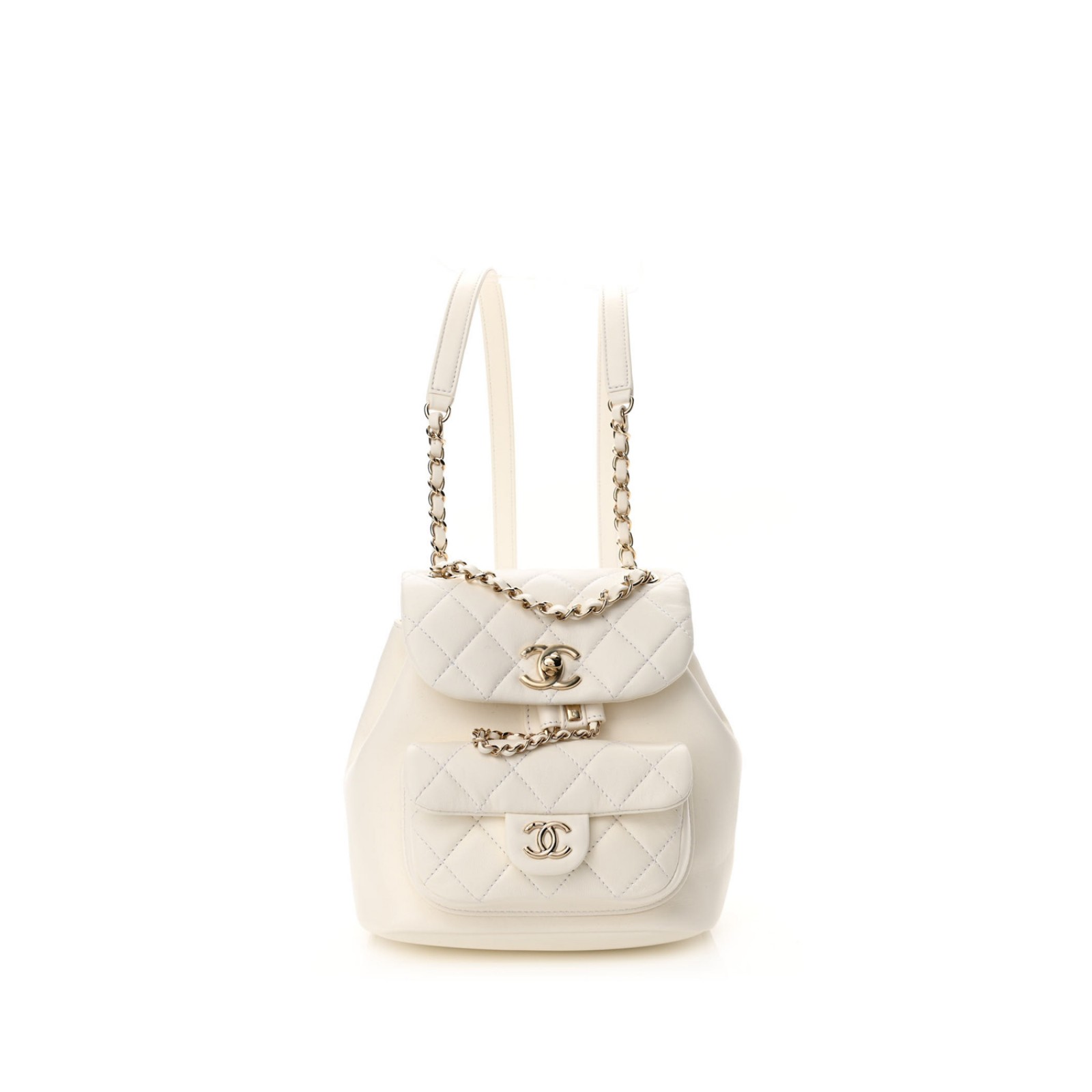 CHANEL SMALL DUMA POCKETS DRAWSTRING BACKPACK  