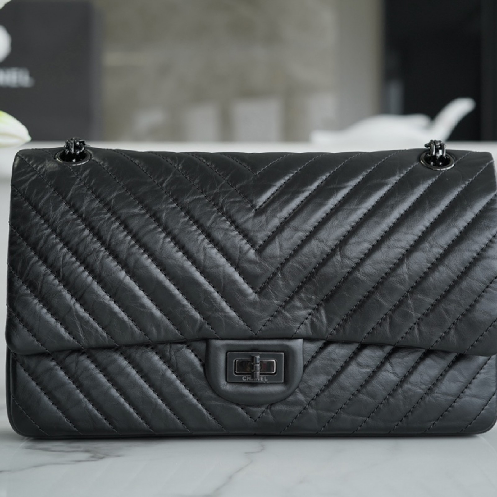 CHANEL LARGE 2.55 REISSUE 225 FLAP BAG