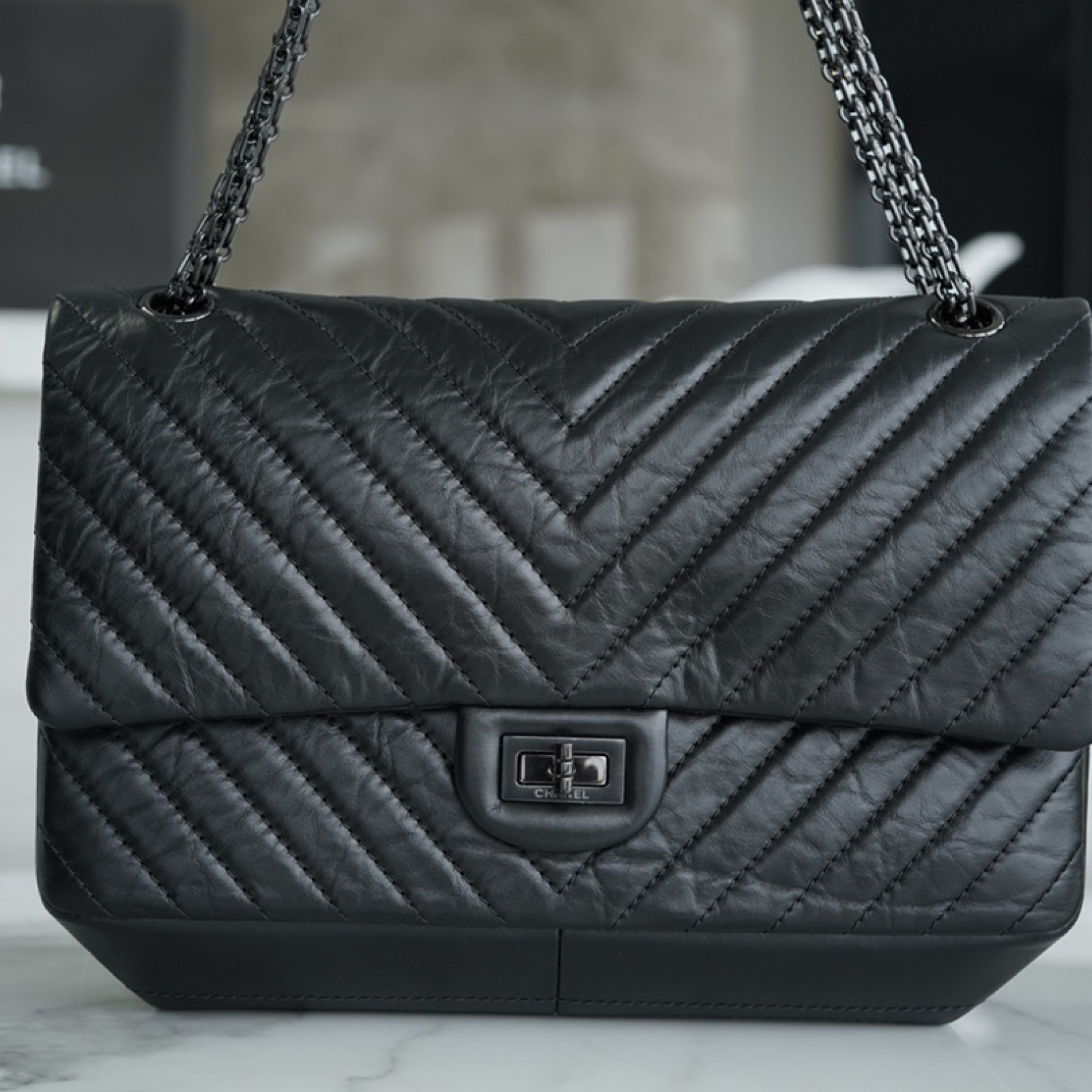 CHANEL LARGE 2.55 REISSUE 225 FLAP BAG