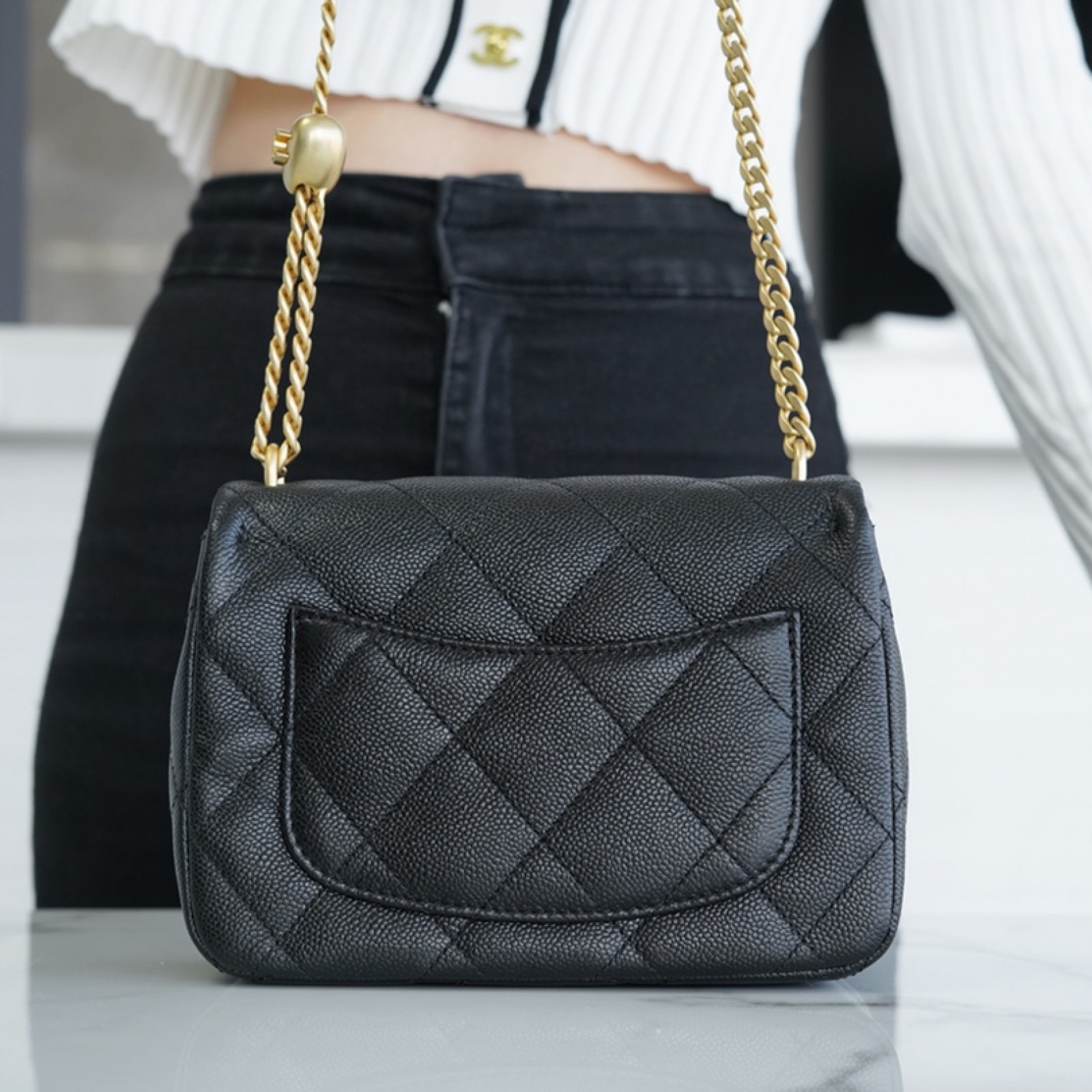 CHANEL LARGE SWEETHEART FLAP BAG