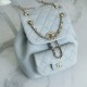 CHANEL SMALL DUMA POCKETS DRAWSTRING BACKPACK BAG