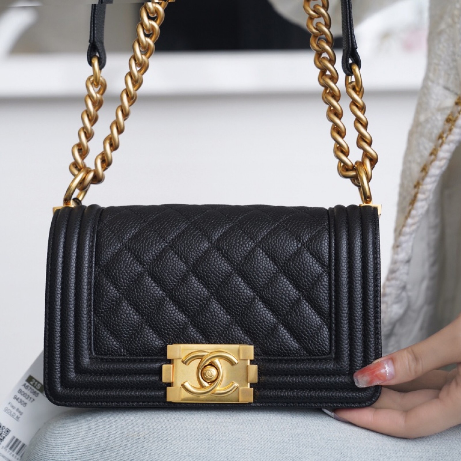 CHANEL SMALL BOY FLAP BAG 