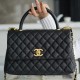 CHANEL MEDIUM HANDLE FLAP BAG 