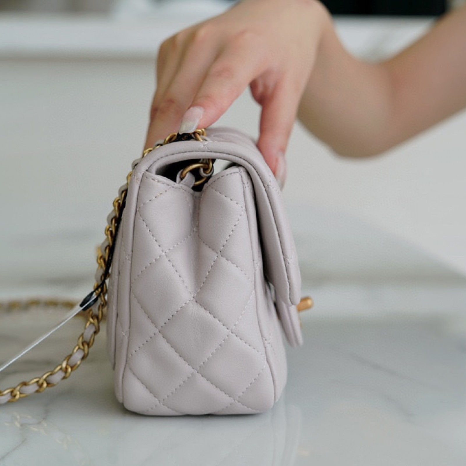 CHANEL PEARL CRUSH MINI FLAP BAG