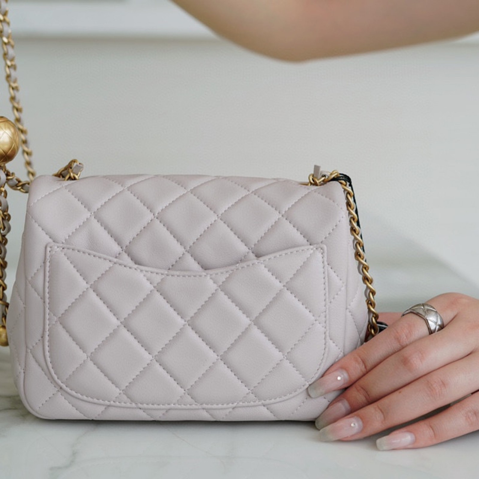 CHANEL PEARL CRUSH MINI FLAP BAG