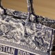 LARGE DIOR BOOK TOTE