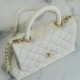 CHANEL SMALL  HANDLE FLAP BAG