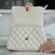 CHANEL SMALL  HANDLE FLAP BAG