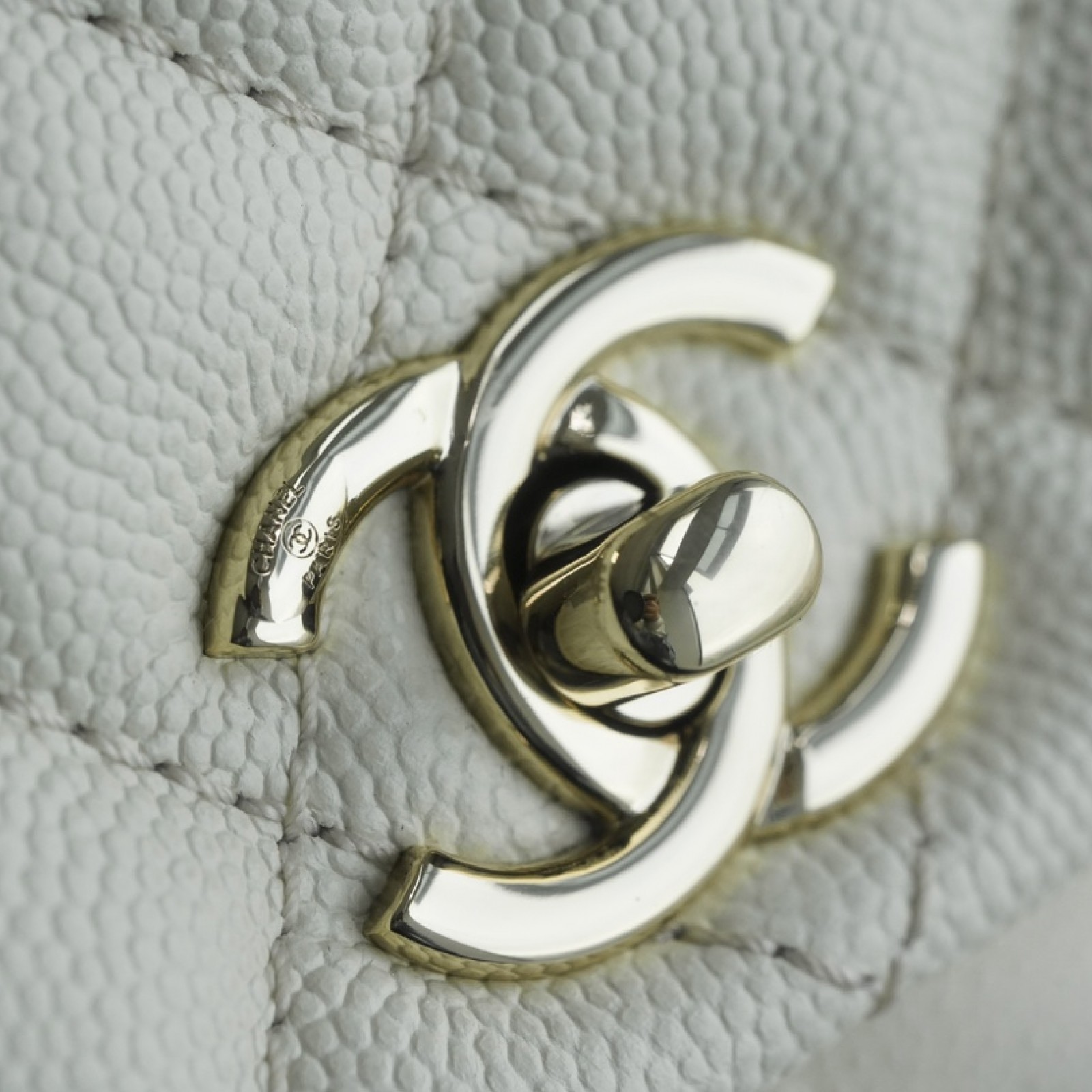 CHANEL SMALL  HANDLE FLAP BAG