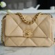 CHANEL SMALL 19 FLAP BAG 