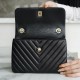 CHANEL SMALL  HANDLE FLAP BAG