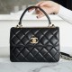 CHANEL SMALL  HANDLE FLAP BAG