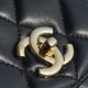 CHANEL SMALL  HANDLE FLAP BAG