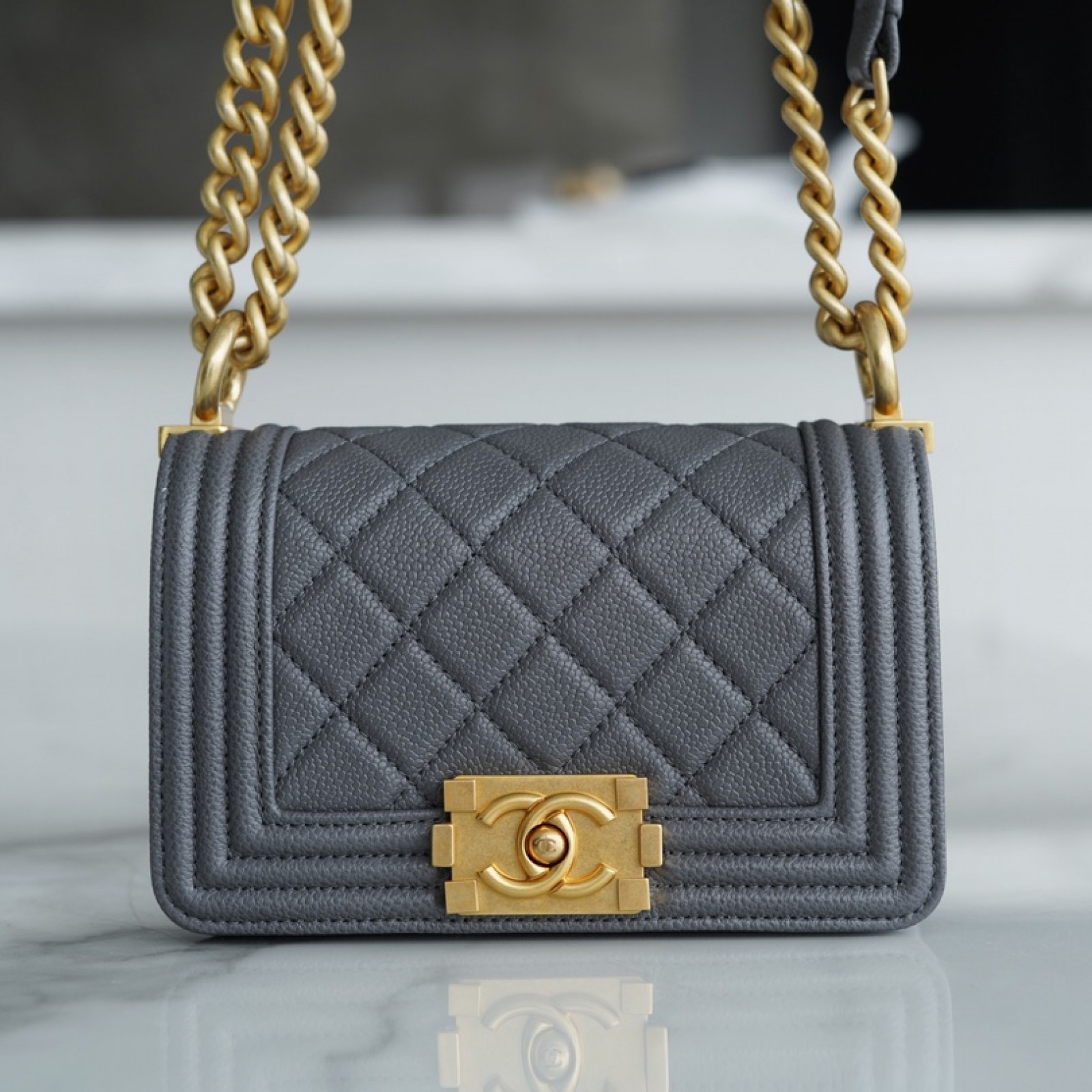 CHANEL SMALL BOY FLAP BAG 