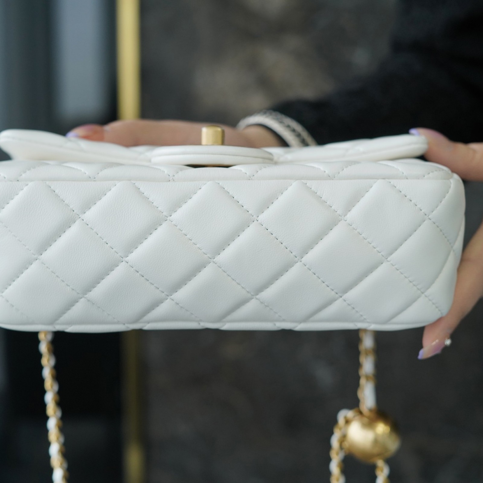 CHANEL PEARL CRUSH MINI FLAP BAG