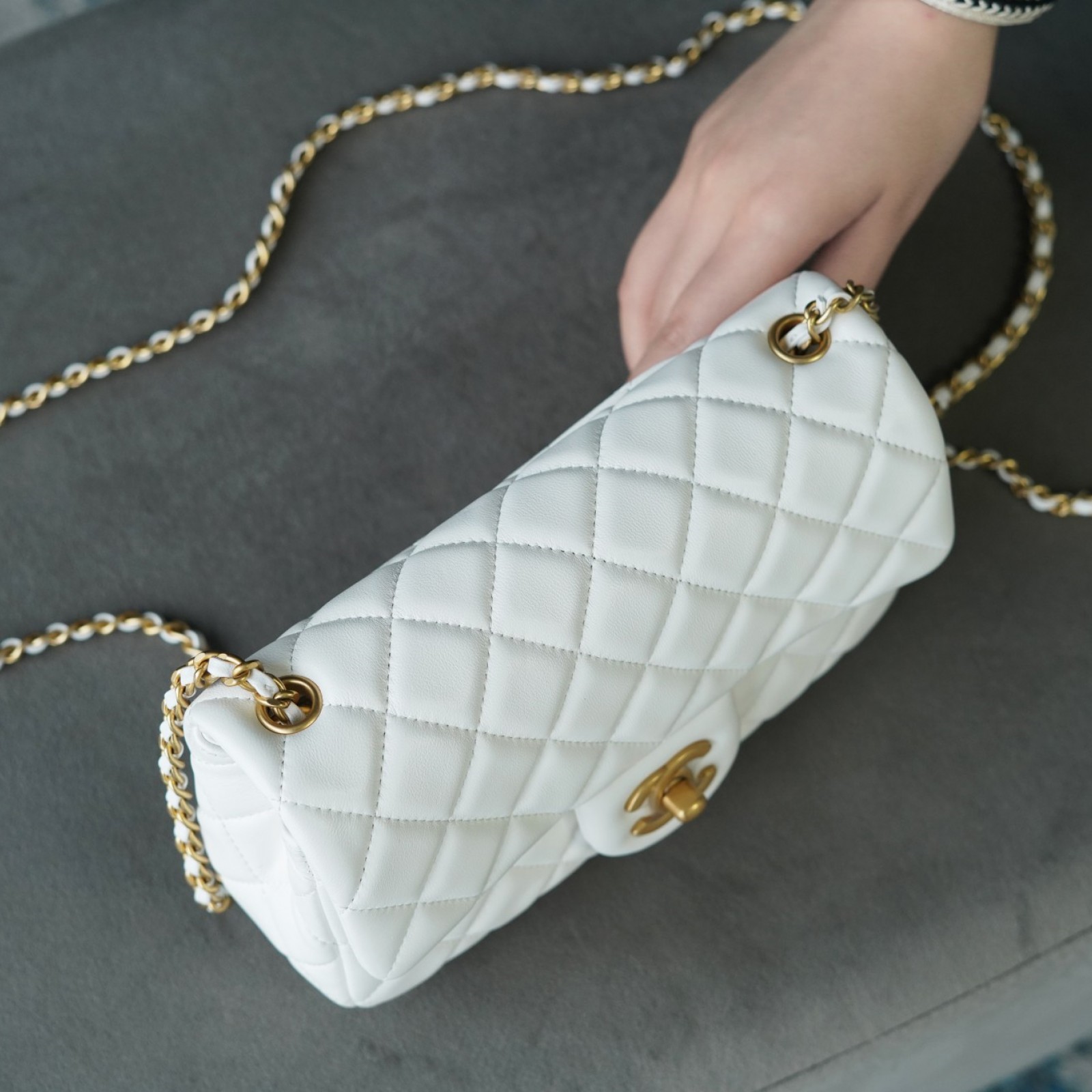 CHANEL PEARL CRUSH MINI FLAP BAG