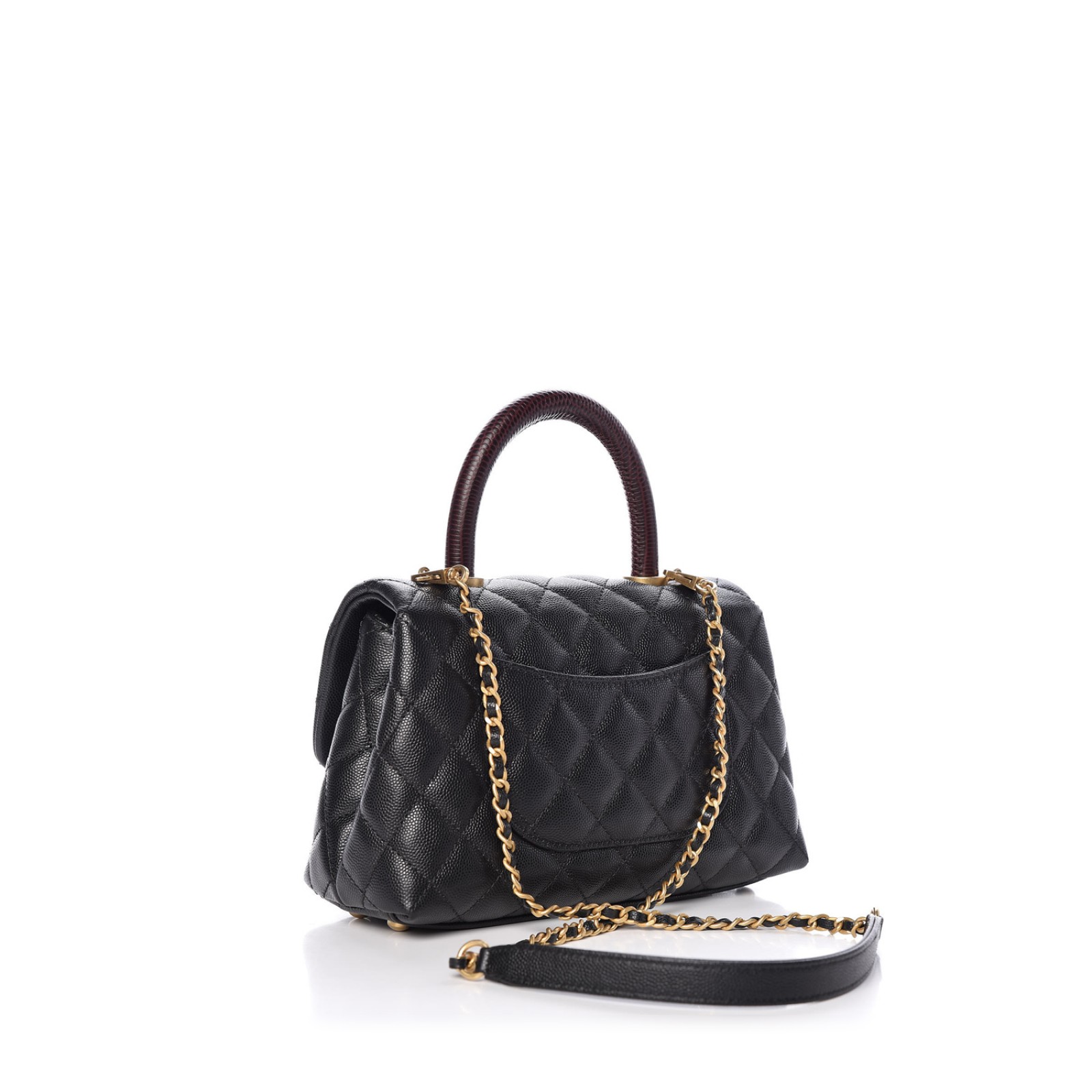 CHANEL SMALL COCO HANDLE FLAP BAG