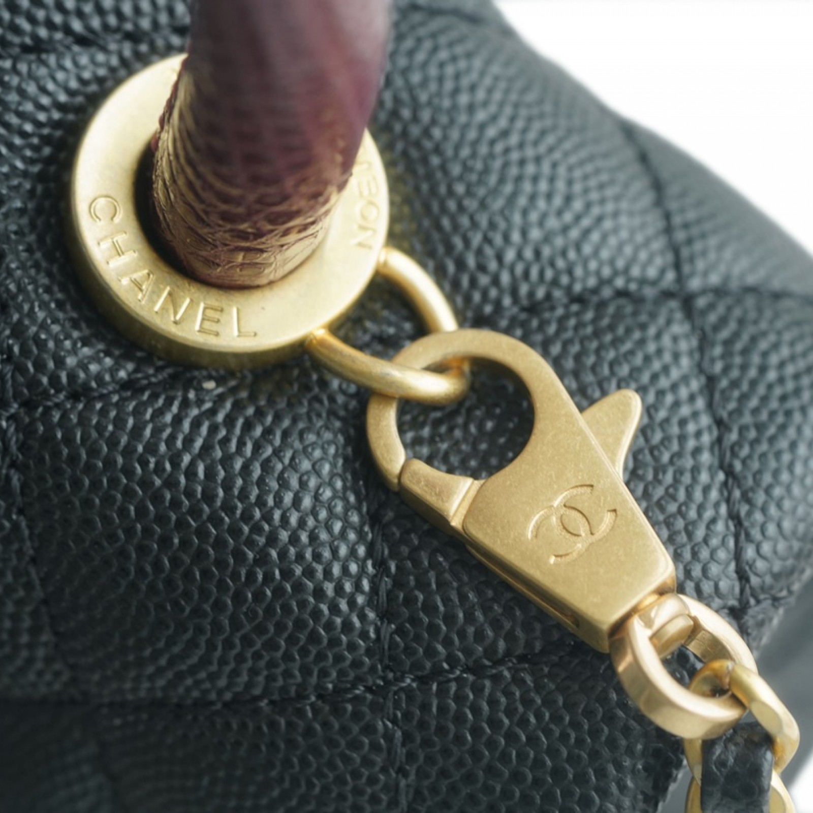 CHANEL SMALL COCO HANDLE FLAP BAG