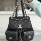 CHANEL MINI DUMA POCKETS DRAWSTRING BACKPACK  