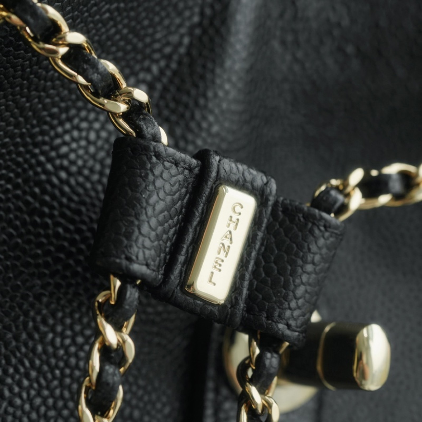 CHANEL LARGE DUMA POCKETS DRAWSTRING BACKPACK 