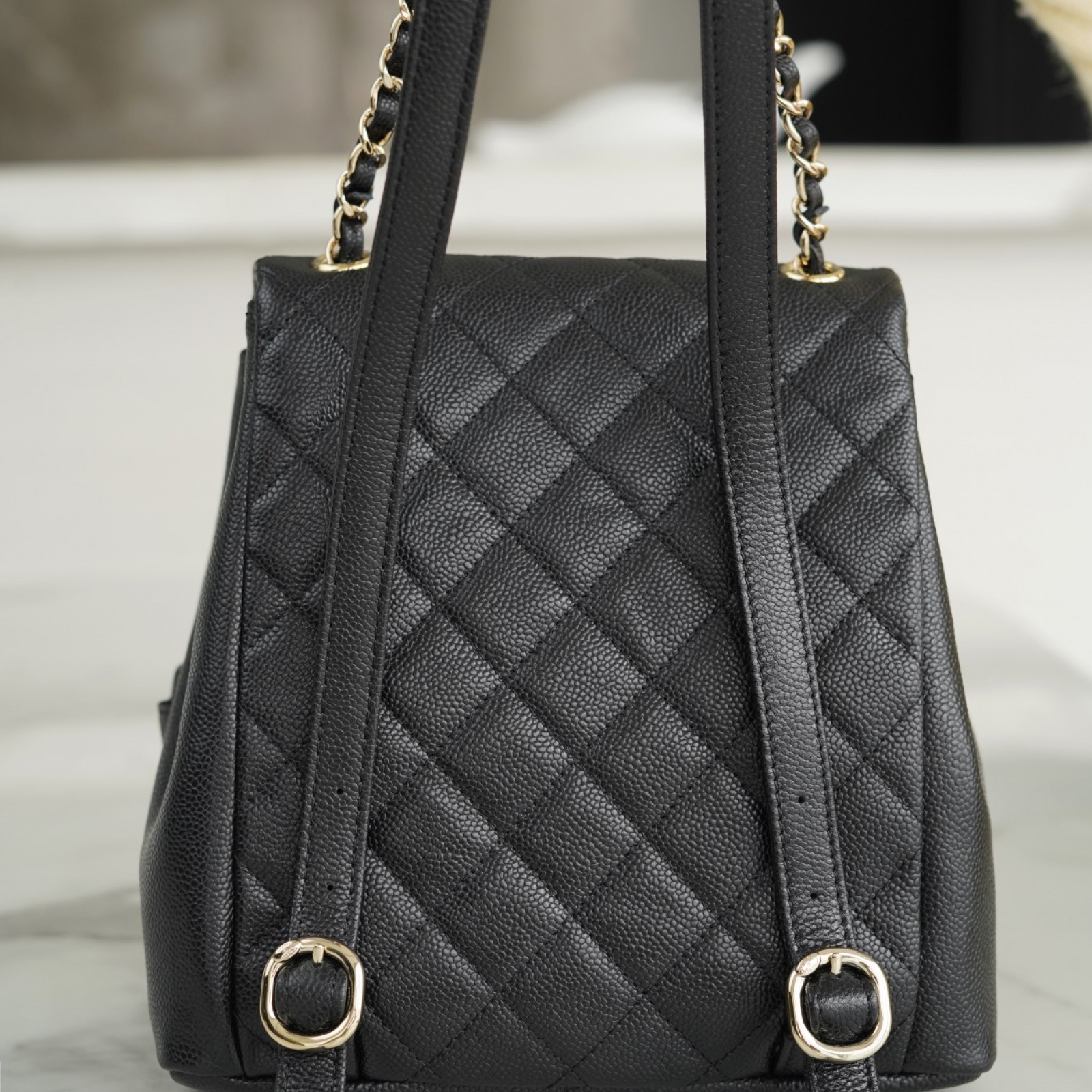 CHANEL LARGE DUMA POCKETS DRAWSTRING BACKPACK 