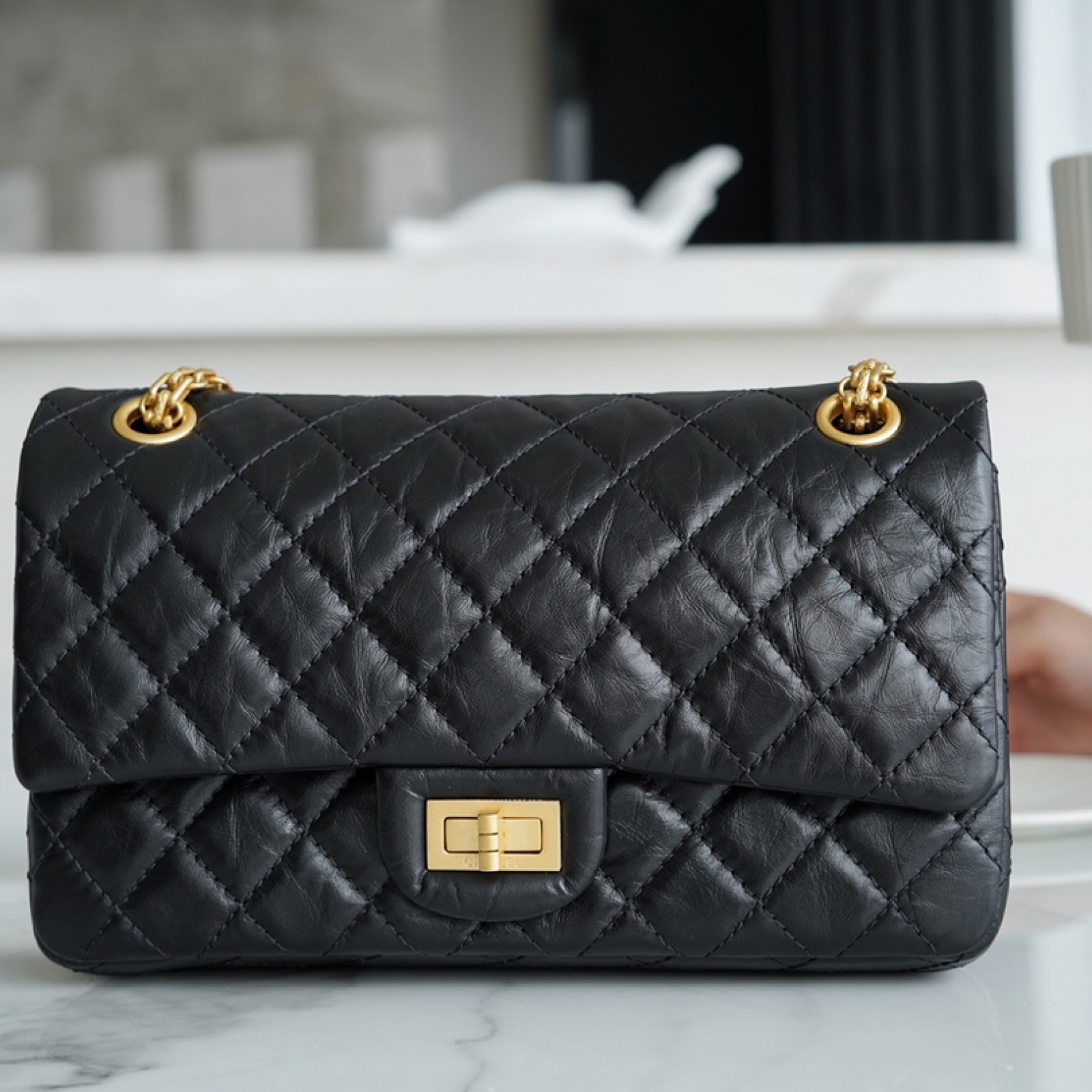 CHANEL 2.55 SMALL FLAP BAG 