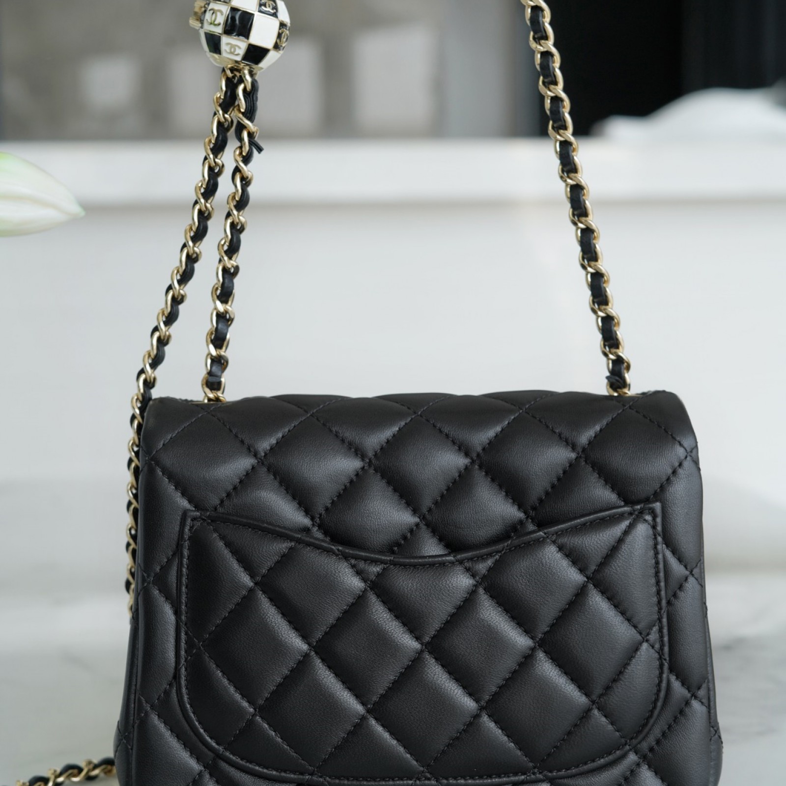 CHANEL PEARL CRUSH MINI FLAP BAG 