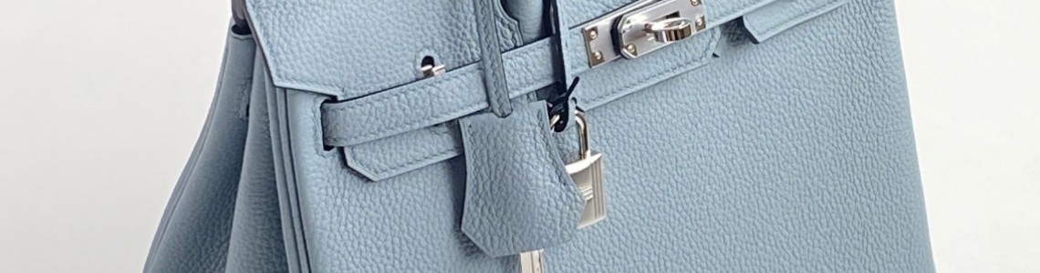 BIRKIN 25 BLUE LIN TOGO H041344CK5S Details 2