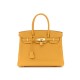 BIRKIN 30 JAUNE AMBRE TOGO