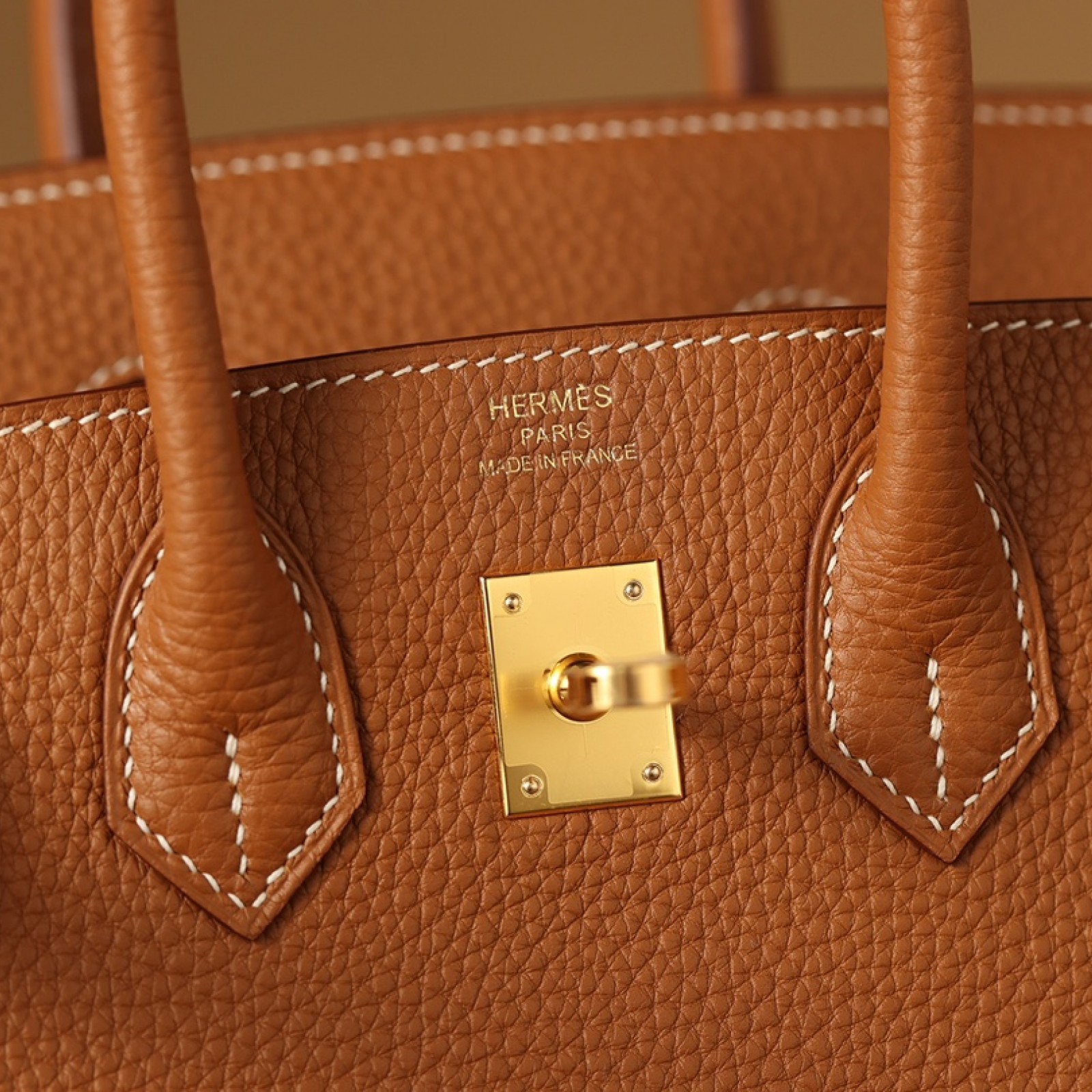 BIRKIN 25 GOLD TOGO