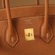 BIRKIN 25 GOLD TOGO