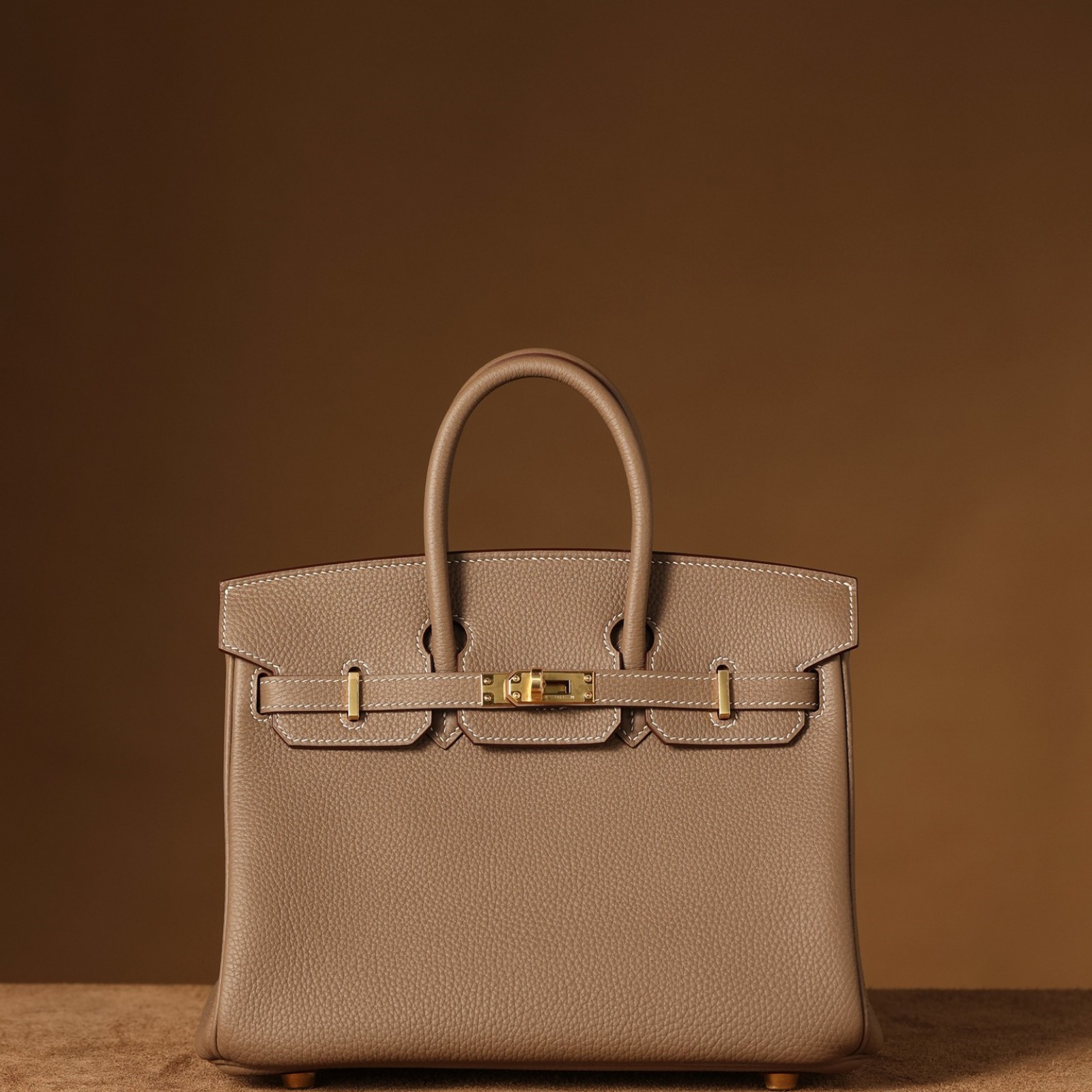 BIRKIN 25 ETOUPE TOGO