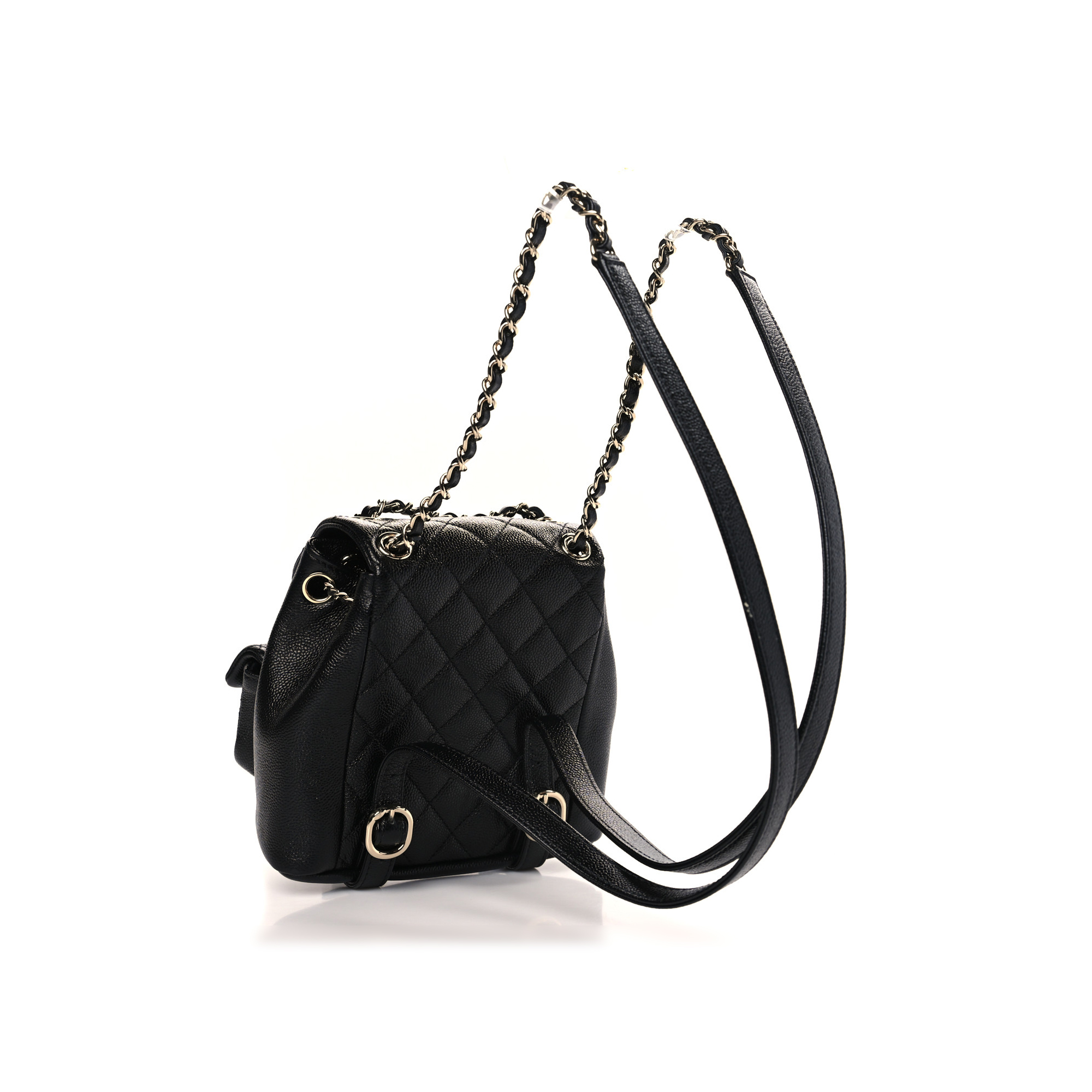 CHANEL MINI DUMA POCKETS DRAWSTRING BACKPACK  