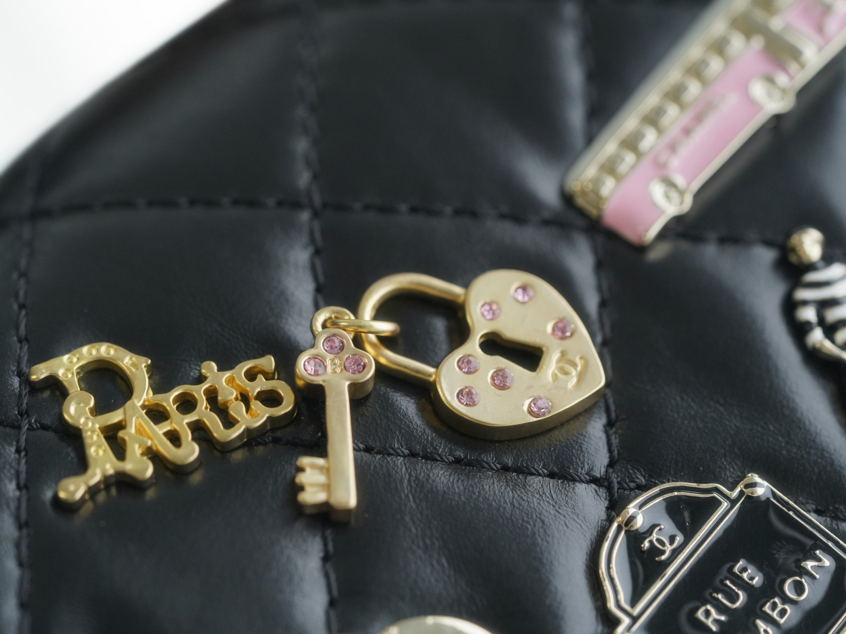 CHANEL LUCKY CHARMS 2.55 FLAP BAG