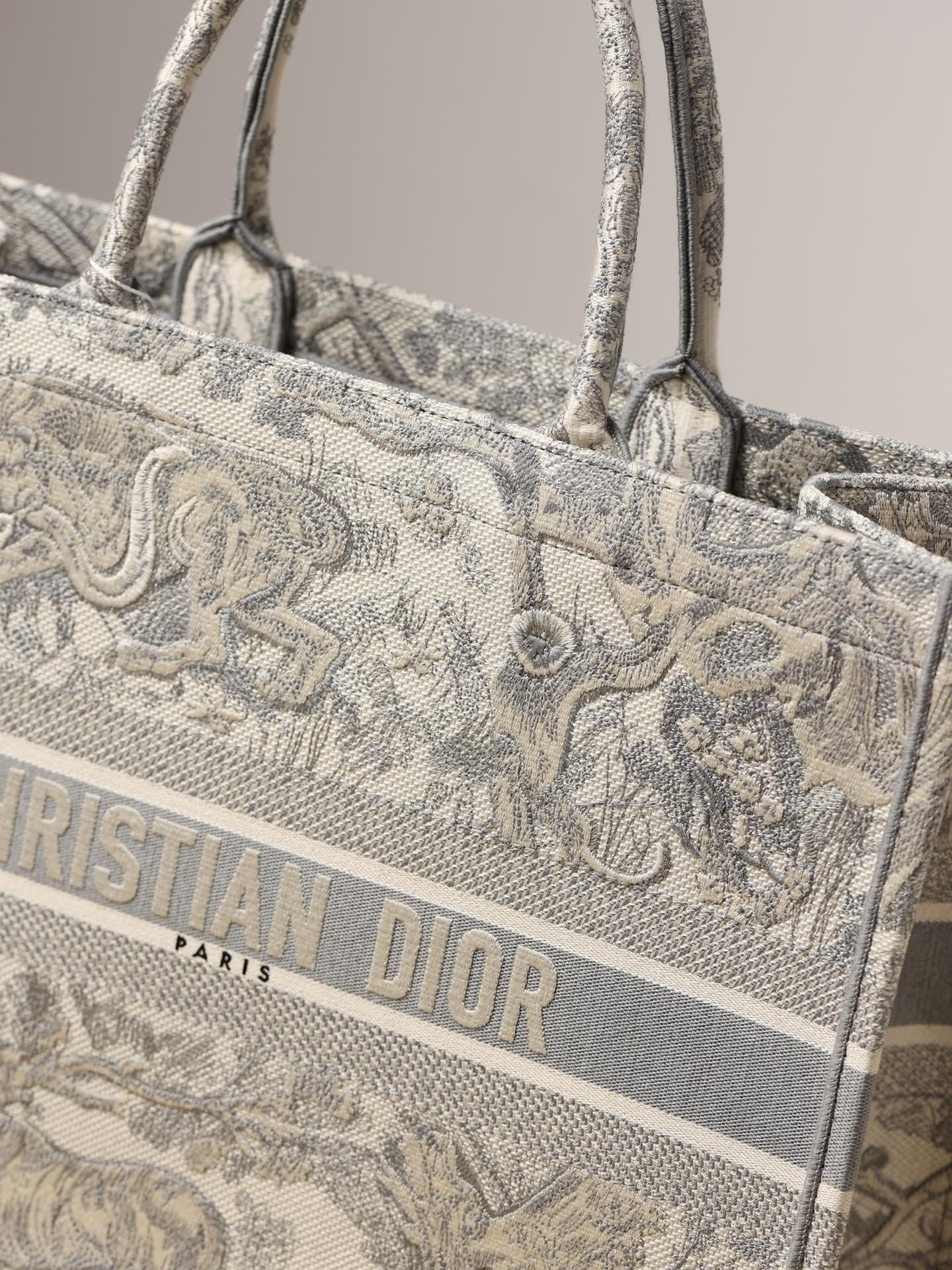 LARGE DIOR BOOK TOTE