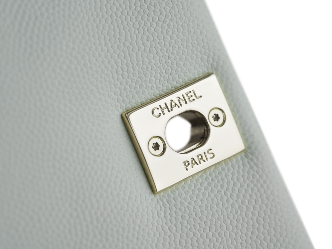 CHANEL SMALL  HANDLE FLAP BAG